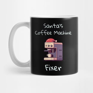 Santa's Coffee Machine Fixer Mug